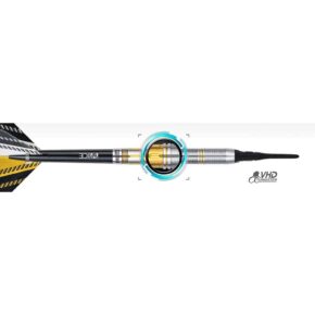 Misaladejuegos Dardos One80 Lylian Le Calvez Signature 17.5gr 90%  9485 - Imagen 2