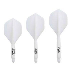 Misaladejuegos Plumas Bulls Darts Union Flights System Blanca No2 Corta 59mm 50925