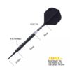 Misaladejuegos Dardos Cuesoul Jiho S4 Soft tip 90% 21g - Imagen 4