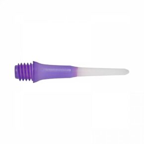 Misaladejuegos Puntas LipPoint Two Tone Gradation Purple Short 2ba 22.5mm 30unid