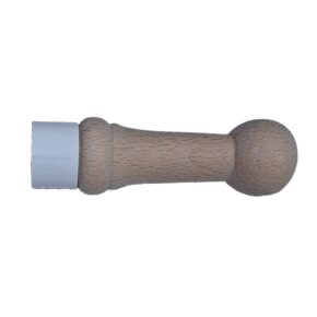Misaladejuegos Puño Futbolin Bola Natural Barra 14 mm - Imagen 3