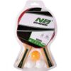 Misaladejuegos Juego Completo NB Equipo 400 ( 2 palas  + 3 Pelotas) 888420