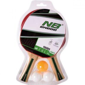 Misaladejuegos Juego Completo NB Equipo 400 ( 2 palas  + 3 Pelotas) 888420