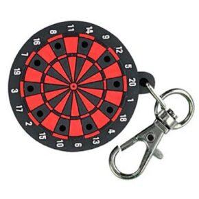 Misaladejuegos Llavero Trinidad Dartboard Shape Tip Holder Red 2874 - Imagen 2