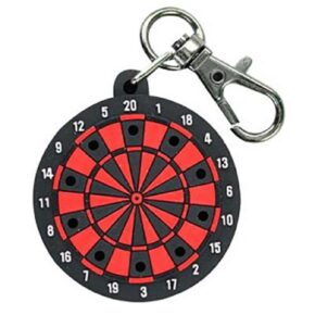 Misaladejuegos Llavero Trinidad Dartboard Shape Tip Holder Red 2874
