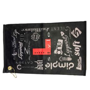 Misaladejuegos L-Style Sport Towel  L-style Black Towel - Imagen 3