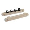 Misaladejuegos Taquera Madera Color Blanco Natural 4 tacos  3204.006