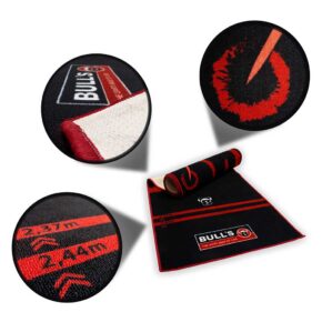 Misaladejuegos Protector Suelo Bulls Carpet Mat 140 Red Dart DE  67808 - Imagen 4