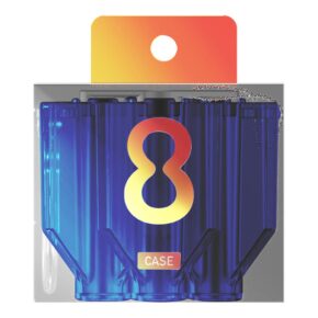Misaladejuegos Funda Plumas 8 Flights Case Blue 400252 - Imagen 5