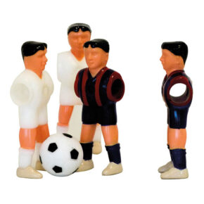 Misaladejuegos Jugador Futbolines Plástico Pies Separados Madrid/Barcelona 22 unidades PL1003 - Imagen 2