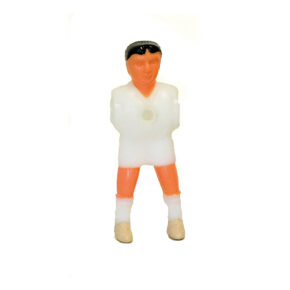 Misaladejuegos Jugador Futbolines Plastico Pies Separados 16mm Madrid 1 unidades