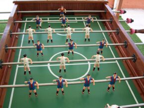 Misaladejuegos Futbolin Guadalquivir Jugador De Metal - Imagen 4