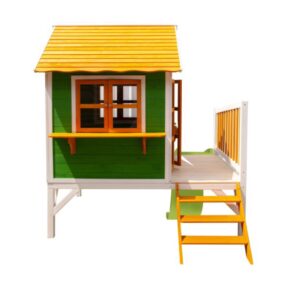 Misaladejuegos Casita infantil de madera MASGAMES Flam elevada MA800595 - Imagen 2