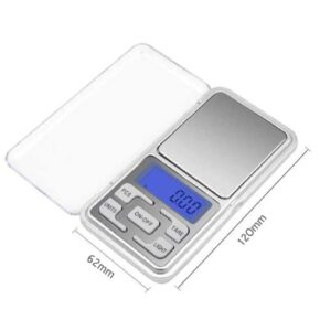 Misaladejuegos Mini Bascula Pocket 500g 0.01 Mini LCD