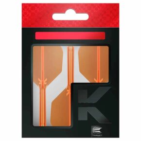 Misaladejuegos Plumas Target K-Flex No.6 Shape Neon Orange Medium  410045 - Imagen 3