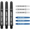 Misaladejuegos Cañas Target Pro Grip Shaft Short 3 sets Negro-Blanco-Azul (34mm) 380381