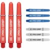 Misaladejuegos Cañas Target Pro Grip Shaft Short 3 sets Rojo-Azul-Blanco(34mm) 380383