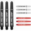Misaladejuegos Cañas Target Pro Grip Shaft Int 3 sets Negro-Blanco-Rojo (41mm) 380384