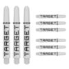 Misaladejuegos Cañas Target Pro Grip Shaft Tag Int 3 sets Blanco Negro (41mm) 380351