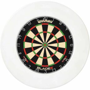Misaladejuegos Diana Winmau Blade 6 Dartboard + Surround Blanco Winmau
