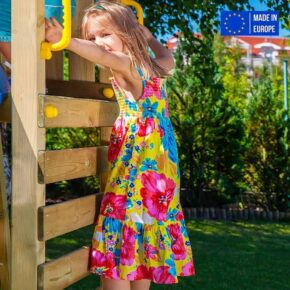 Misaladejuegos Parque infantil de jardín de madera con tobogán Carol-1 S-03030-P-K-XB-1 - Imagen 3