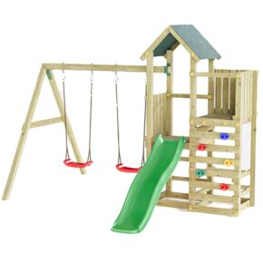 Misaladejuegos Estructura de escalada de madera Chester de Fungoo