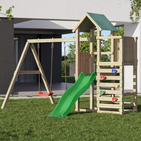 Misaladejuegos Estructura de escalada de madera Chester de Fungoo - Imagen 3