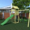 Misaladejuegos Parque infantil jardín cuerda de escalada tobogán columpios Gaia S-04760-P-K-XG-1 - Imagen 3