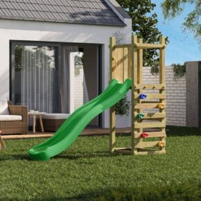 Misaladejuegos Fungoo Funny 3 Light Tobogán y Parque Infantil de Madera para Escalar S-08330-P-K-XG-1 - Imagen 5