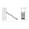 Misaladejuegos Fungoo Funny 3 Light Tobogán y Parque Infantil de Madera para Escalar S-08330-P-K-XG-1 - Imagen 6