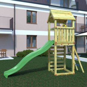 Misaladejuegos Fungoo Gaia T Parque infantil de jardín de madera S-04710-P-K-XG-1 - Imagen 3