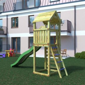 Misaladejuegos Fungoo Gaia T Parque infantil de jardín de madera S-04710-P-K-XG-1 - Imagen 5