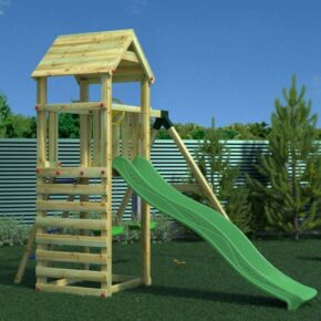 Misaladejuegos Fungoo Gaia T2S Parque infantil de jardín de madera S-04730-P-K-XG-1 - Imagen 2