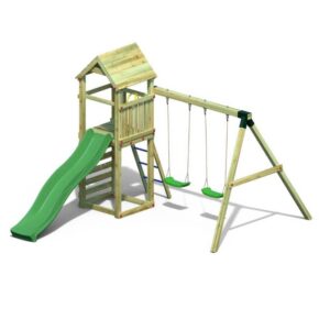 Misaladejuegos Fungoo Gaia T2S Parque infantil de jardín de madera S-04730-P-K-XG-1