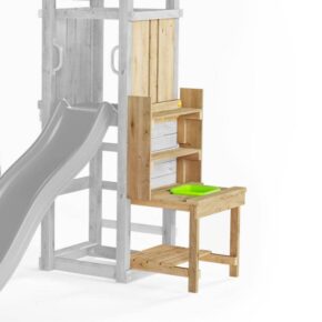 Misaladejuegos copia de Parque infantil de jardín de madera Fungoo Green Space con jardineras, tobogán y columpios S-08730-P-K-XG-1 - Imagen 3
