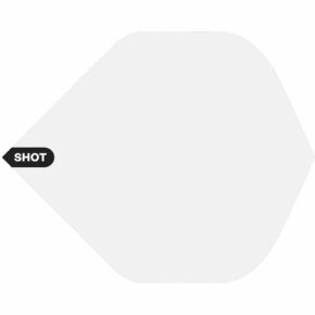 Misaladejuegos Plumas Shot Darts Plain Nº2 Blanco SH-SF5498-W - Imagen 2
