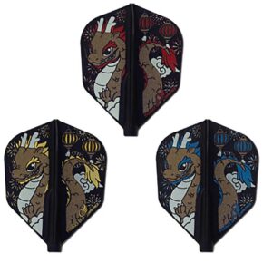 Misaladejuegos Plumas Fit Flight Air Pupo Teng Lieh 4 Negro Shape