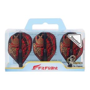 Misaladejuegos Plumas Fit Flight Samurai Skull A Negro Standard - Imagen 3