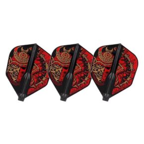 Misaladejuegos Plumas Fit Flight Samurai Skull A Negro Shape