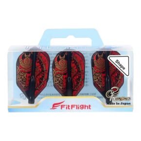 Misaladejuegos Plumas Fit Flight Samurai Skull A Negro Shape - Imagen 3