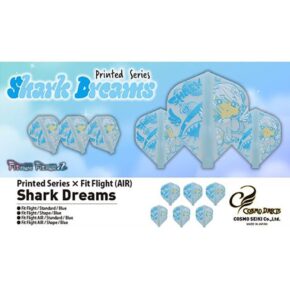 Misaladejuegos Plumas Fit Flight Air Shark Dreams Azul Standard - Imagen 3