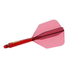 Misaladejuegos Plumas Cuesoul Rost 77 Rojo Transparente Big Wing L 74mm 51423