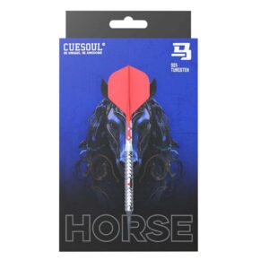 Misaladejuegos Dardos Cuesoul Zodiac Horse Punta Plastico 90% 18g - Imagen 2