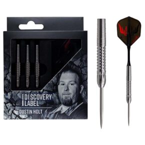 Misaladejuegos Dardos Cosmo Darts Discovery Label Dustin Holt P.Acero 90% 21g - Imagen 2