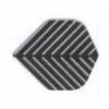 Misaladejuegos Plumas Amerithon Standard Negra Rayas Plata 3271 - Imagen 2