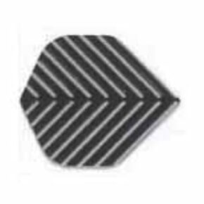 Misaladejuegos Plumas Amerithon Standard Negra Rayas Plata 3271 - Imagen 3