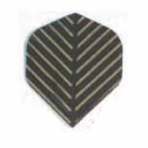 Misaladejuegos Plumas Amerithon Standard Negra Dorada 3260