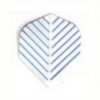 Misaladejuegos Plumas Amerithon Standard Plata Rayas Azules 3318
