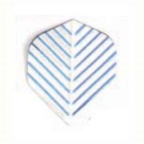 Misaladejuegos Plumas Amerithon Standard Plata Rayas Azules 3318