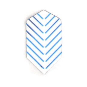 Misaladejuegos Plumas Amerithon Slim Blanca rayas azules 3317